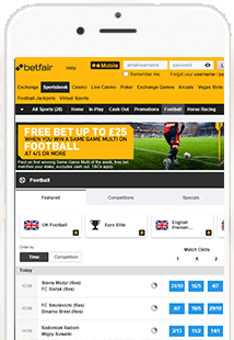 Betfair Mobile Wetten